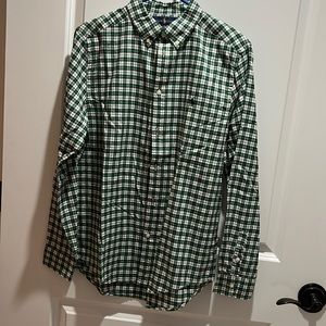 Boys XL Ralph Lauren plaid button-down